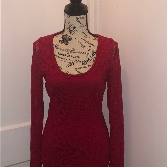 ❤️ Fredricks of Hollywood- Sexy Red Dress 👗 - Picture 2 of 4